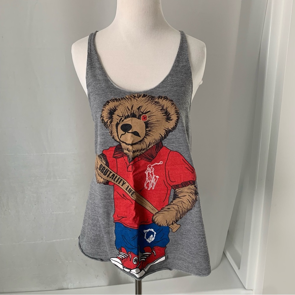 Afro Brutality racerback tank